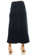 Load image into Gallery viewer, Mona Tie Belt Denim Skirt
