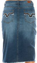 Load image into Gallery viewer, Mandy Western Stitching Straight Skirt