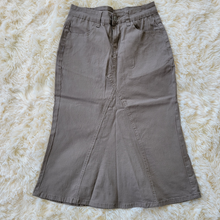 Load image into Gallery viewer, Mid-length Tan Skirt