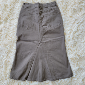 Mid-length Tan Skirt