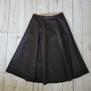 Black A-line Skirt