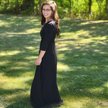 Load image into Gallery viewer, Black Maxi Dress