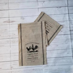 Early Bird Farms Chicken Table Runner